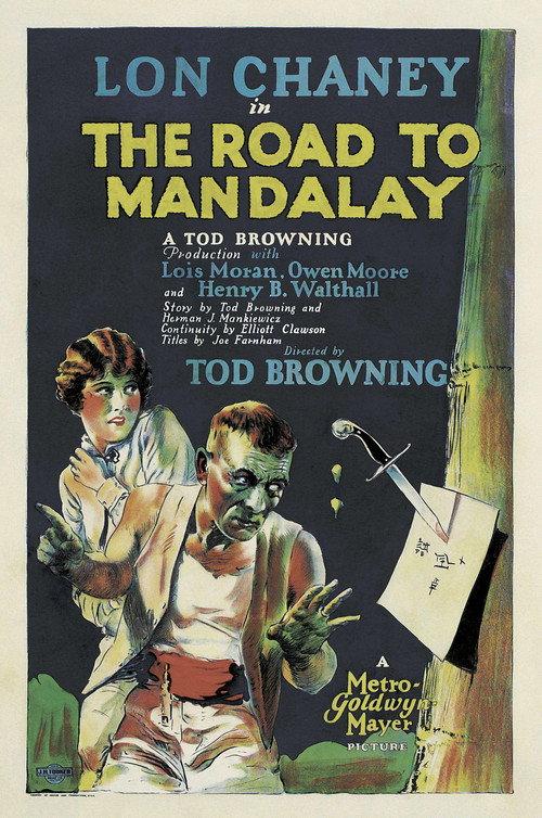 The Road to Mandalay 1926 official movie poster