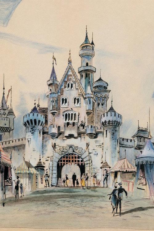 Building Walt's Dream: Disneyland Under Construction 2007 official movie poster