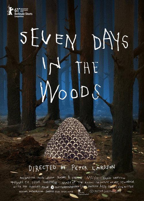 Seven Days in the Woods 2010 official movie poster