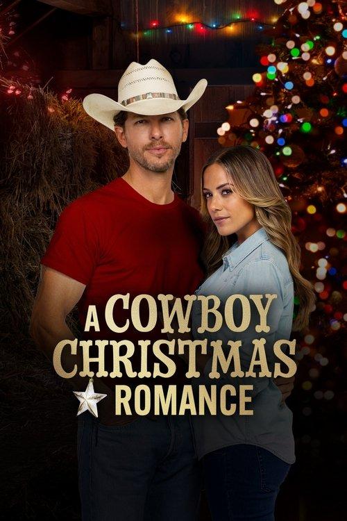 A Cowboy Christmas Romance 2023 official movie poster
