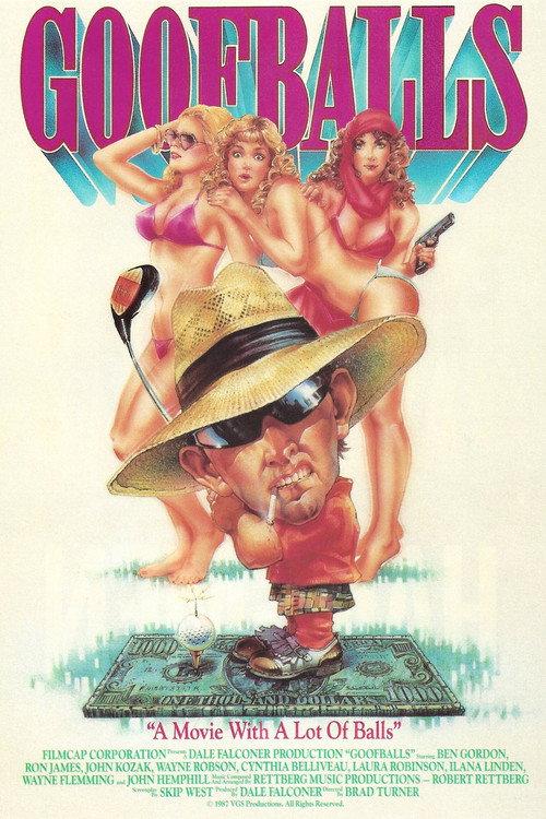 Goofballs 1987 official movie poster