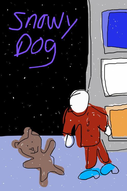 Snowy Dog 2023 official movie poster