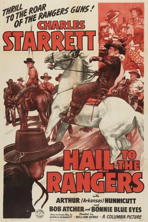 Hail to the Rangers 1943 official movie poster