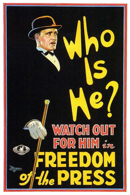 Freedom of the Press 1928 official movie poster