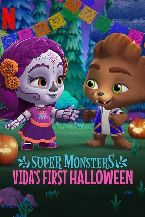 Super Monsters: Vida's First Halloween 2019 official movie poster