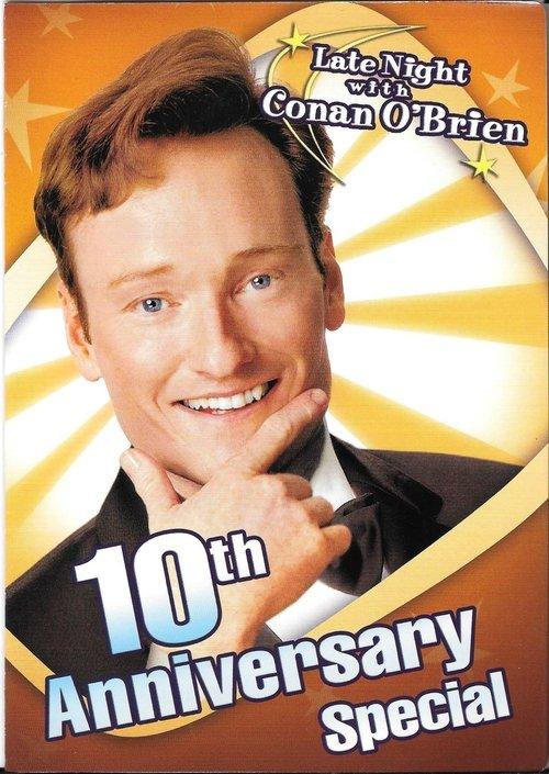 Late Night with Conan O'Brien: 10th Anniversary Special 2003 official movie poster
