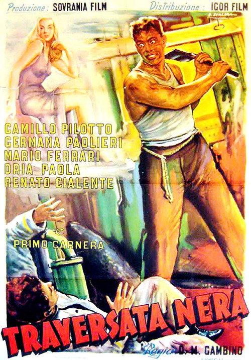 Traversata nera 1939 official movie poster