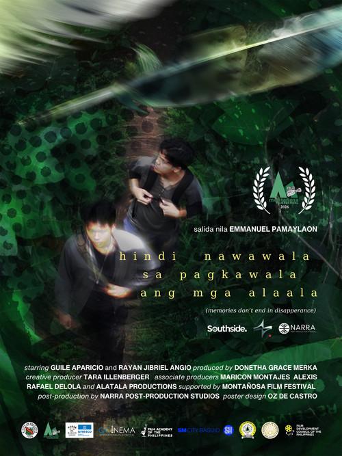 Memories Don't End in Disappearance 2026 official movie poster