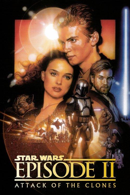 Star Wars: Episode II - Attack of the Clones 2002 official movie poster