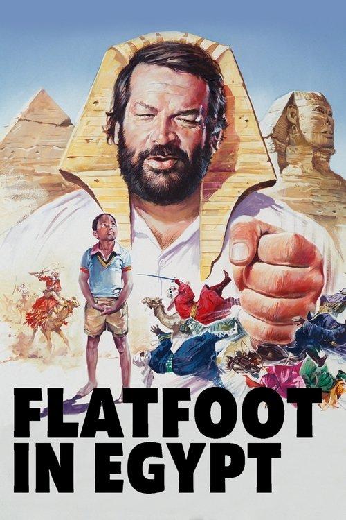 Flatfoot in Egypt 1980 official movie poster