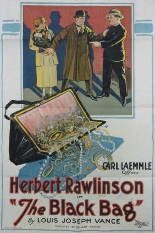 The Black Bag 1922 official movie poster