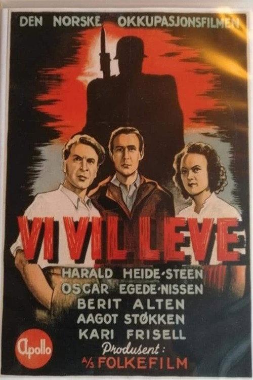 Vi vil leve 1946 official movie poster