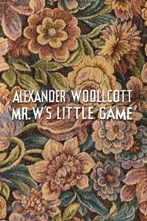 Mr. W's Little Game 1934 official movie poster