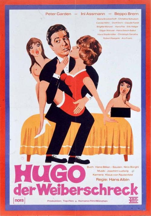 Hugo, the Woman Chaser 1969 official movie poster