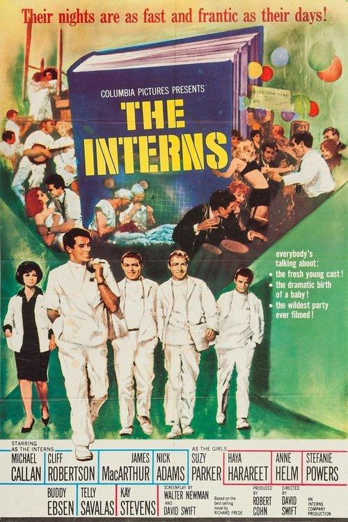 The Interns 1962 official movie poster
