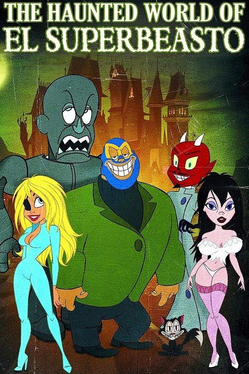 The Haunted World of El Superbeasto 2009 official movie poster