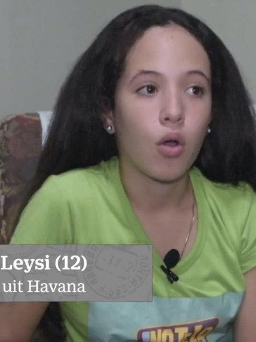 Leysi over media in Cuba 2023 official movie poster