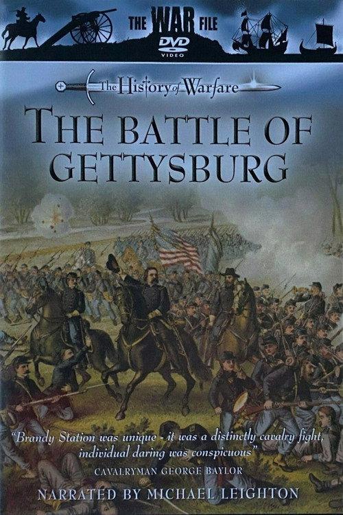 The Battle of Gettysburg 1998 official movie poster