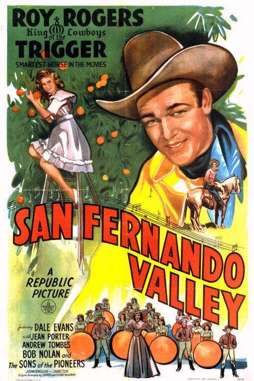 San Fernando Valley 1944 official movie poster