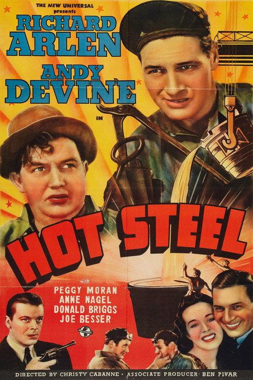 Hot Steel 1940 official movie poster