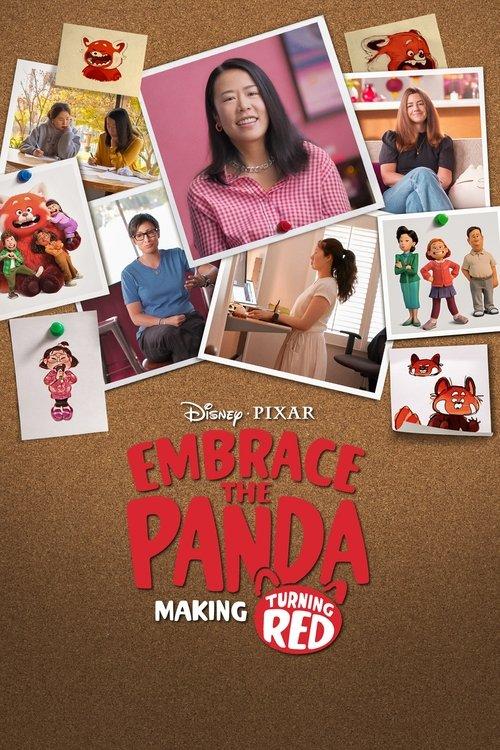 Embrace the Panda: Making Turning Red 2022 official movie poster