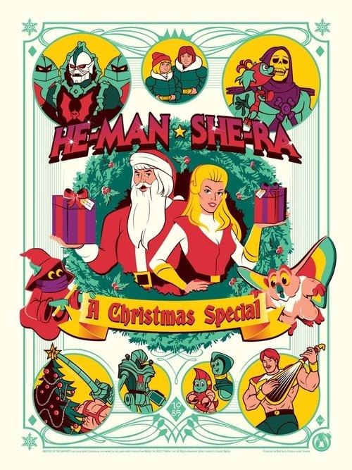 He-Man and She-Ra: A Christmas Special 1985 official movie poster