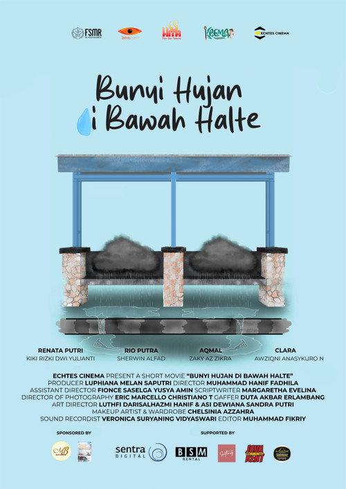 Bunyi Hujan di Bawah Halte 2025 official movie poster