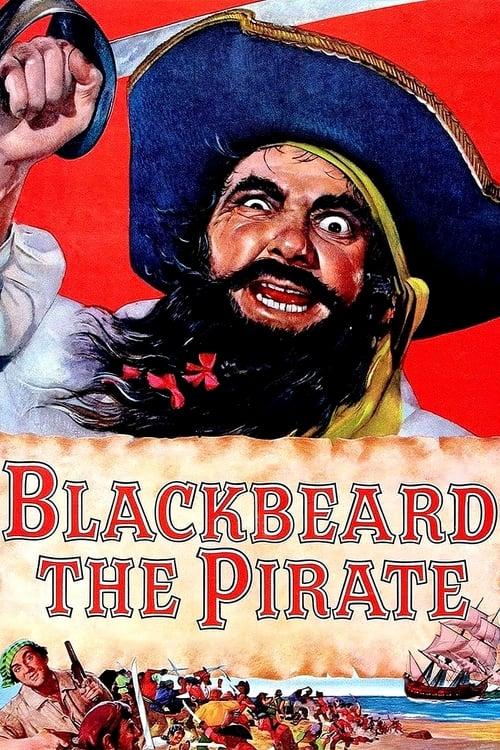 Blackbeard, the Pirate 1952 official movie poster
