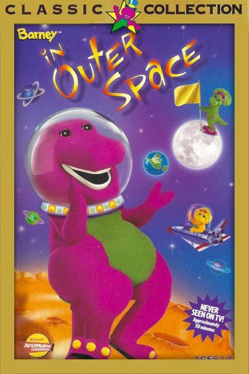 Barney in Outer Space 1998 official movie poster