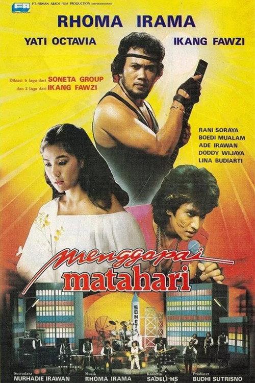Menggapai Matahari 1986 official movie poster