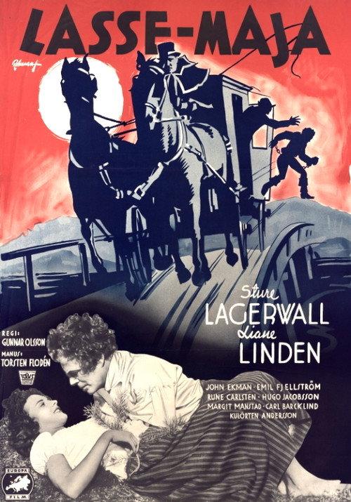 Lasse-Maja 1941 official movie poster