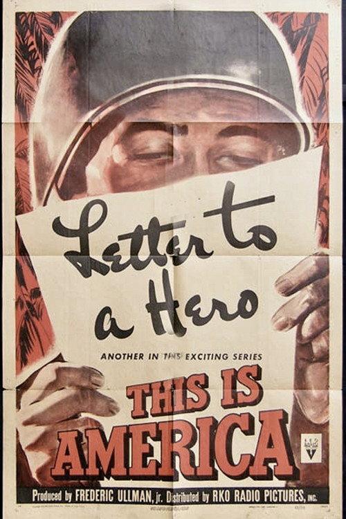 Letter to a Hero 1943 official movie poster