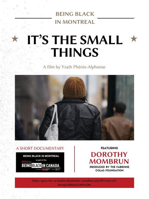 It's The Small Things 2022 official movie poster