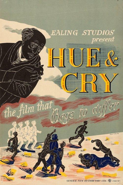 Hue and Cry 1947 official movie poster