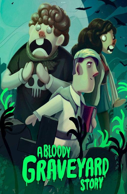 A Bloody Graveyard Story 2022 official movie poster