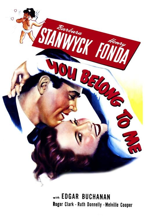 You Belong to Me 1941 official movie poster