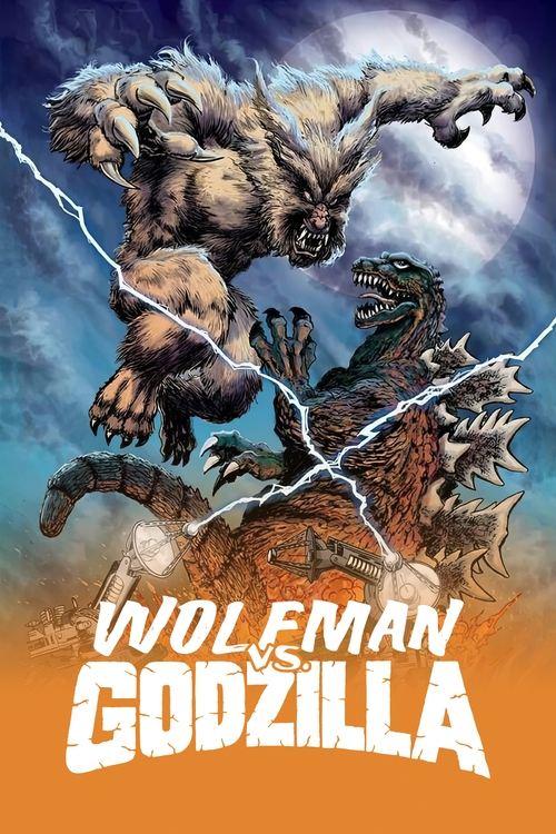 Wolfman vs. Godzilla 1983 official movie poster