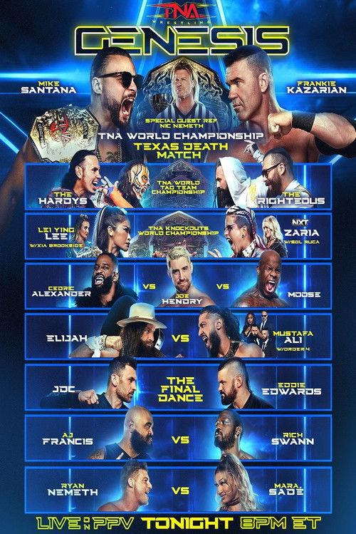 TNA Genesis 2026 2026 official movie poster