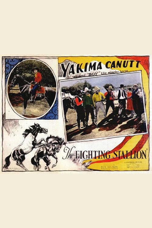 The Fighting Stallion 1926 official movie poster