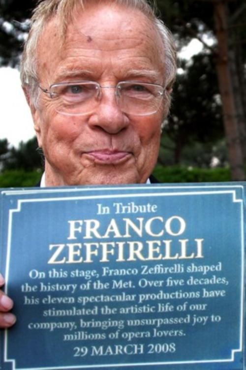 Franco Zeffirelli: Directing from Life 2018 official movie poster