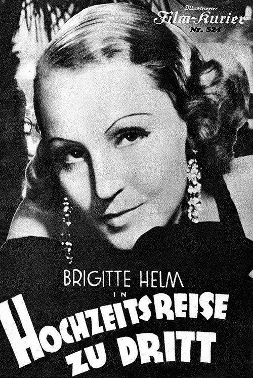 Hochzeitsreise zu dritt 1933 official movie poster