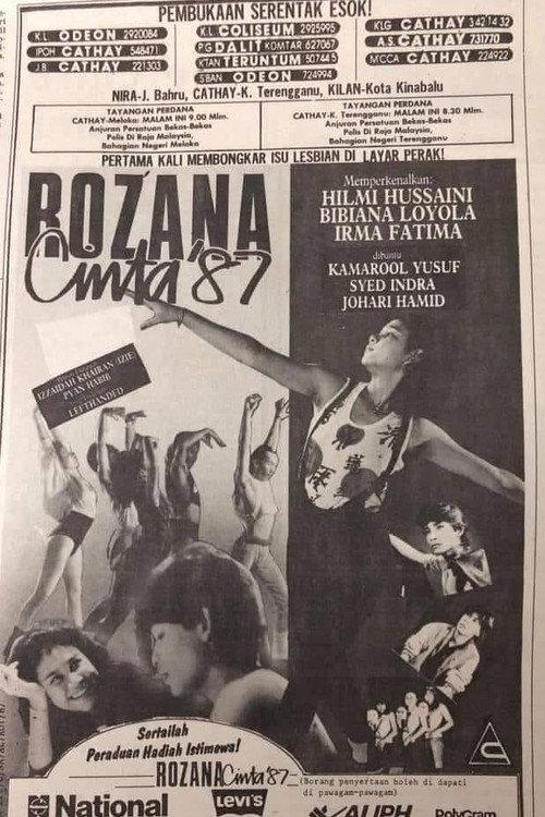 Rozana Cinta 87 1987 official movie poster