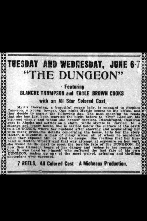 The Dungeon 1922 official movie poster