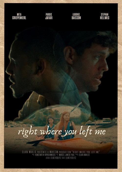 Right Where You Left Me 2022 official movie poster