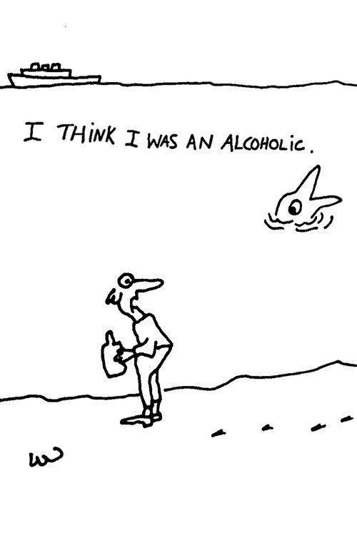 I Think I Was an Alcoholic 1993 official movie poster