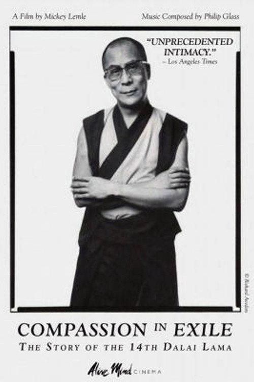 Compassion in Exile: The Story of the 14th Dalai Lama 1993 official movie poster