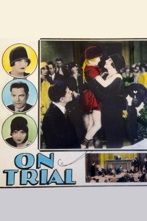 On Trial 1928 official movie poster
