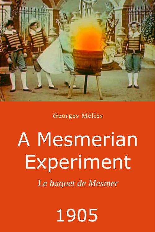 A Mesmerian Experiment 1905 official movie poster