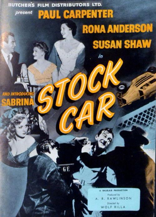 Stock Car 1955 official movie poster