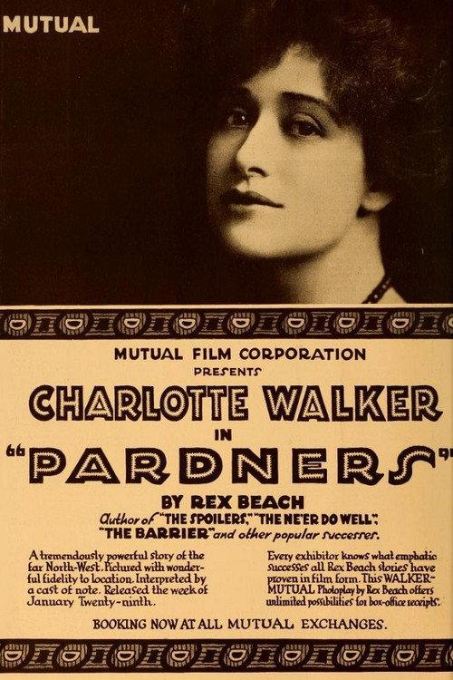 Pardners 1917 official movie poster